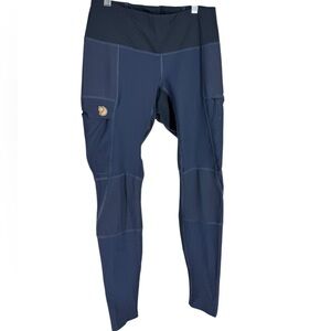 Fjallraven Abisko Trail Tights women’s small teal  like new